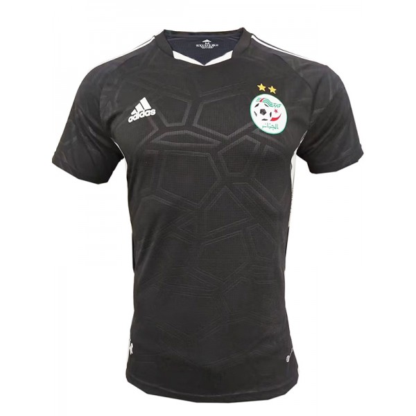 Algeria versione giocatore maglia da calcio divisa da calcio grigia kit da calcio da uomo top camicia sportiva 2023
